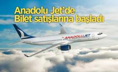 Anadolu Jet, Rize Artvin Havalimanı-Ankara Seferi İçin Bilet Satışlarına Başladı