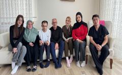 Rize'de üniversite öğrencileri ''Engelleri Beraber Aşıyoruz Projesi'' ile özel bireylere destek oldu